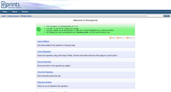 Desktop Screenshot of demoprints.eprints.org