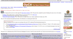 Desktop Screenshot of opcit.eprints.org