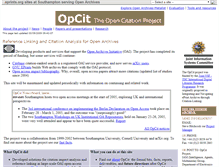 Tablet Screenshot of opcit.eprints.org